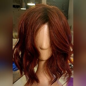 Gabor DRESS ME UP Wig -- NWOT -- Shaded Sangria -- Lace front, Mono Top